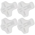 Miniatyrbillede 6 af 7: 10 stk Silikon Korsformede Forme Sikre Elastiske Bløde Let at Frigøre Multifunktionelle Vedhæng Støbningsforme til Smykkefremstilling DIY