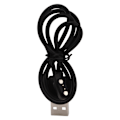 Miniatyrbilde 1 av 3: 2-pins klokkelader Magnetisk Universal Bærbar Smartklokke USB-ladekabel Svart 2,8‑9 mm