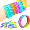 Miniatyrbilde 1 av 6: 2 stk Pop-armbånd Fidget