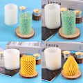 Miniatyrbild 2 av 6: Geometriska Formar DIY-Formar Silikon Aromaterapi Gips 50-2479
