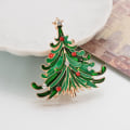 Miniatyrbild 1 av 7: Julgransbrosch Corsage Tomte Julgran Brosch Christmas Tree