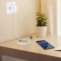 Miniatyrbild 6 av 8: 2 st Snabbladdare, 1,2 m Kabel, Kompatibel med Samsung Galaxy S22 S21 S20 S8 S10 S9 Plus Note 7 8 9 10 A53 LG, HTC 2-pack/white
