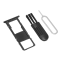 Miniatyrbillede 5 af 8: SIM-kortbakke Robust Holdbar Plastik Perfekt Udskiftning Præcis Størrelse SIM-kort Holder til Galaxy A02S A025U