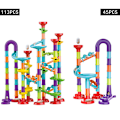 Pikkukuva 3 / 6: Palloradan Suuret Hiukkaset Liukumäki Pallo Rakennuspalikat Puzzle Koonti Rata Rakennuspalikat Lelut 29pcs-B