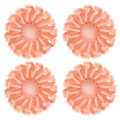 Miniatyrbild 6 av 8: 4-pack Fågelbo Hårclips Enkel In- och Utdragbar Glansig Håruppsättning Hårclips för Kvinnor och Flickor