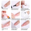 Miniatyrbild 2 av 8: Nagelgellackset nagelset polygelset #01