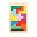 Miniatyrbillede 1 af 7: Træmagnetiske Tetris Byggeklodser Børns Baby Uddannelsesmæssige Legetøj Rusland 3D Puslespil Model Twelve Nerve-Racking (Thick)