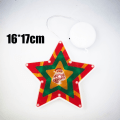 Pikkukuva 1 / 10: LED-joulukoristevalot, piirrettyjä ikkunasimuja, joulu tunnelma, värilliset valot Small Five-Pointed Star