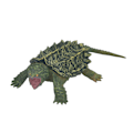 Miniatyrbillede 1 af 6: Snapping Skildpadde Model Høj Simulation Håndmalet Dyremodel Legetøj til Hjemmedekorationer Gaver Undervisningshjælpemidler