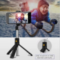 Miniatyrbillede 6 af 6: Selfiestick / stativ med trådløs fjernbetjening