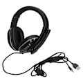 Miniatyrbillede 1 af 8: Gaming-hovedtelefoner Lysende kablet headset med støjreducerende mikrofon til spillekonsol