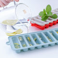 Miniatyrbild 2 av 8: Silikonform för Kakor, Hushållsisbricka, Fingerkex, Muffinsform, Bakform HC-Green 2-10 Hole Bar Ice Tray