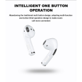 Miniatyrbillede 2 af 5: Pro4 Ægte Stereo Fjerde Generations Sport Bluetooth Øretelefoner TWS vit pro4