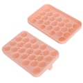 Miniatyrbillede 8 af 8: Silikon Isbitbakke DIY Iskugleform Køkkentilbehør til Kolde Drikke Orange