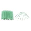 Miniatyrbillede 2 af 8: 100 stk. Neglepleje Cuticle Pusher Død Hudfjernelse Manicure Pedicure Cuticle Rengøringspinde Grøn