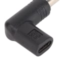 Miniatyrbild 5 av 7: 100W PD USB 3.1 Typ C Hon USB C till DC 18.5‑20V 5.5x1.7mm Adapter PD Emulator Trigger 90 Grader Vinklad