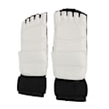 Miniatyrbillede 2 af 8: Tyk boksning fodbeskytter justerbar strop elastisk sparring fodbeskytter til børn voksne S 26-30