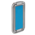 Miniatyrbild 6 av 7: Finger Ring Mobiltelefonhållare Stativ 360° Rotation Metall Ring Spänne Multivinkel Handgrepp (Silver)