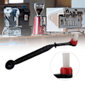 Miniatyrbillede 3 af 8: 2 i 1 Børst Kaffemaskine Nylon Espresso Kværn Rengøringsbørste Kaffemaskine Værktøj