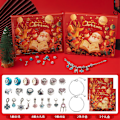 Miniatyrbillede 1 af 6: Juleankomstdagskalender Blind Box DIY Kreativ Børne Armbånd Tilbehør Y
