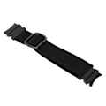 Miniatyrbillede 3 af 8: Urrem Elastisk Nylon Flettet Justerbar Håndledsrem Armbånd Urrem til Galaxy Watch 4 Sort