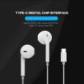 Miniatyrbild 5 av 8: LETANG K11 LT-EJ-15 1,2 m USB-C In-Ear Hörlurar + Mic - Vit