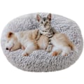 Miniatyrbillede 1 af 7: Hundebed Donut Pude Varmt Blødt Fluffy
