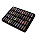 Miniatyrbillede 7 af 8: 48 Flasker Glitterpulver Dekoration DIY Smykke Epoxy Formstøbeværktøj