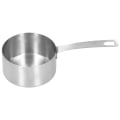 Miniatyrbilde 7 av 8: Målebeger i rustfritt stål 304, måleskje for baking med skala, kjøkkentilbehør 1/2 kopp