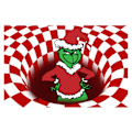 Miniatyrbilde 1 av 6: Julegulvmatte med tegneserie-mønster, kjøkkeninngang, bad, krystallfløyelsgulvmatte C29 40*60cm