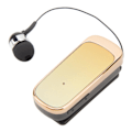 Pikkukuva 4 / 8: Retractable langattomat kuulokkeet Bluetooth5.2 Kuulokkeet Clip On Kuuloke Mukava Kuuloke Ulkoiluun Urheiluun Ajo Gradient Keltainen