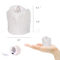 Miniatyrbillede 4 af 9: 12 Pak Jule-Teelys Plast CR2032 Batteri Lysende LED Elektronisk Lys White 12 PCS