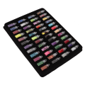 Miniatyrbillede 8 af 8: 48 Flasker Glitterpulver Dekoration DIY Smykke Epoxy Formstøbeværktøj
