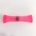 Miniatyrbillede 1 af 5: Multifarvet Træknet Perle Klem Ventil Legetøj Fidget Legetøj Dekompression Vævet Netværk Management Marmor Legetøj Pink
