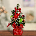 Miniatyrbilde 1 av 6: Miniatyr Juletre Skrivebordsdekorasjon 20cm A