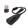 Pikkukuva 6 / 8: Virtuaalinen 7.1-äänikortti Plus Plug and Play USB-stereokortti Kuulokeadapteri Pöytätietokoneelle