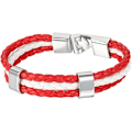 Miniatyrbillede 5 af 8: 2 stk. VM-flag læderarmbånd