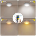 Pikkukuva 5 / 11: 3 kpl LED-spotit valolla ja 2 kaukosäätimellä