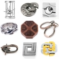 Miniatyrbilde 4 av 6: Lås opp Burr-puslespill i sinklegering, magisk legering, pedagogiske leker, strengpuslespill, intellektuell løsløsingsspenne Alloy-Tian Zi Lock