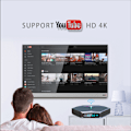 Miniatyrbilde 7 av 11: A95X F4 Android 10.0 TV-boks WiFi Sølv 2+16 GB