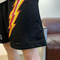 Miniatyrbillede 3 af 7: Mænds Mesh Shorts Åndbare Mesh Sweatpants Gym Træning Workout Shorts Casual Mode Shorts med Lommer