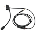 Miniatyrbilde 5 av 8: Kabel Boom Mikrofon Støyreduksjon Mikrofon Lydkabel med Dempekontroll for QC35 QC35 II Gaming Hodesett