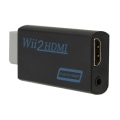 Miniatyrbild 4 av 8: Wii till HDMI HD-konverterare Spelvärd Wii till HDMI HD-adapter Wii2hdmi White