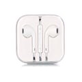 Miniatyrbillede 2 af 7: 2 stk hvide ledningsforbundne hovedtelefoner med 3,5 mm mikrofon volumenkontrol velegnet til iPhone iPhone 11/11 Pro/11 Max/X/Xs Max/Xr