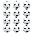 Miniatyrbillede 2 af 7: 12 stk. 6,3 cm Børnelegeplads Fuld Kerne Blød EVA Elastisk Bold Reducer Tryk Stress Børnelegetøj Fodbold