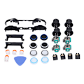 Miniatyrbild 4 av 8: QM21071021 Reservdelar Spelkontroll Kit Joystick Bumpers Triggers ABXY Knappar Kontroll Reparationssats