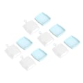 Miniatyrbilde 2 av 7: 5 stk Pudderpuff Oppbevaringsboks Transparent Multifunksjonell Slitesterk Pudderpuff Holder Etui for Ørepynt Halskjeder