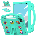 Miniatyrbild 1 av 8: IPad10 Beibei Bear Matepad SE Tablettskydd Cartoon Cut Handhållen Stativ Pennfack Anti Drop Mint Green Pro11 (2022/2021/2020/2018)