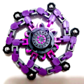 Miniatyrbild 1 av 6: Deformerbar Gyroskop Kedjetyp Mångsidig Styling Fingertoppsleksak Mekanisk Barns Intelligenta Gyroskop nine