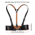 Miniatyrbillede 3 af 10: Talje Bælte Body Harness SORT sort